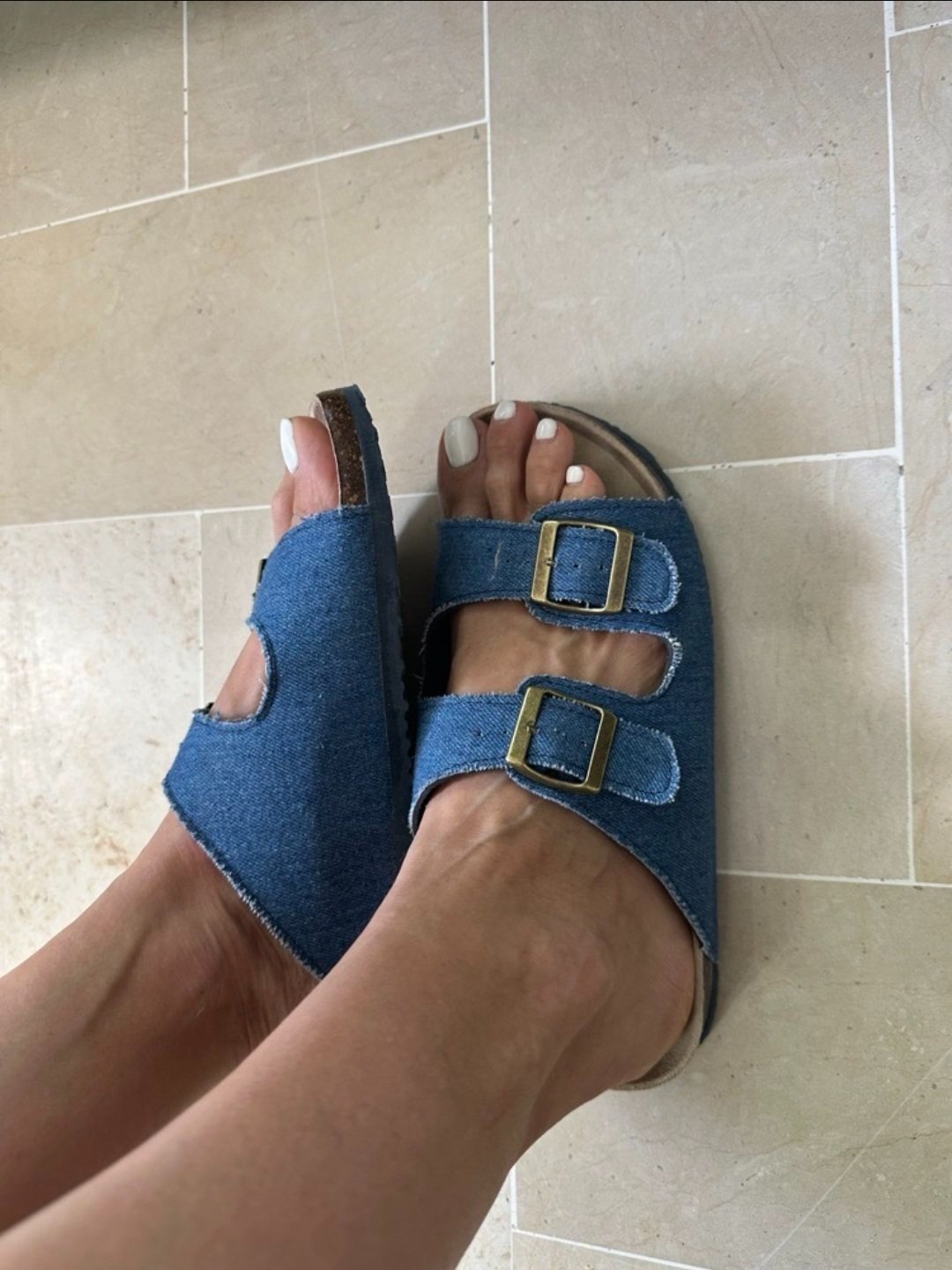 Mule en jean