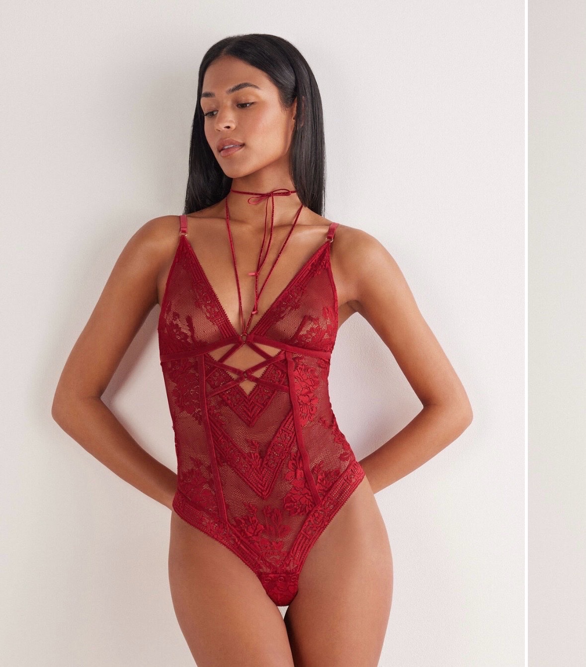 Red bodysuit Marque Intimissimi