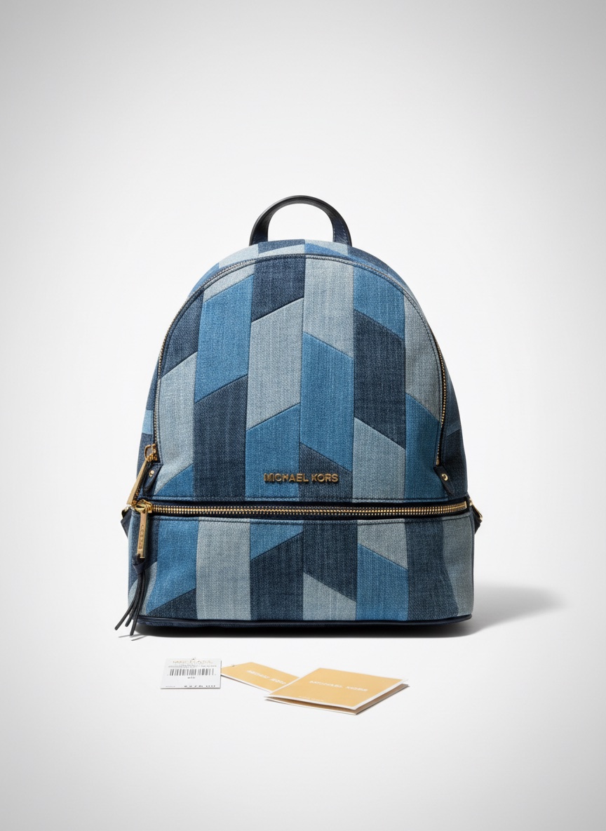 Mk en denim sac a dos 
