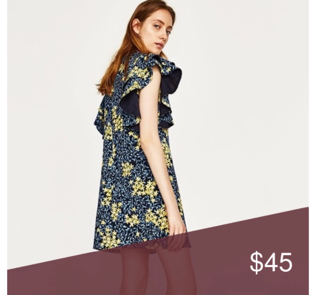 Une tres belle robe zara taille s 