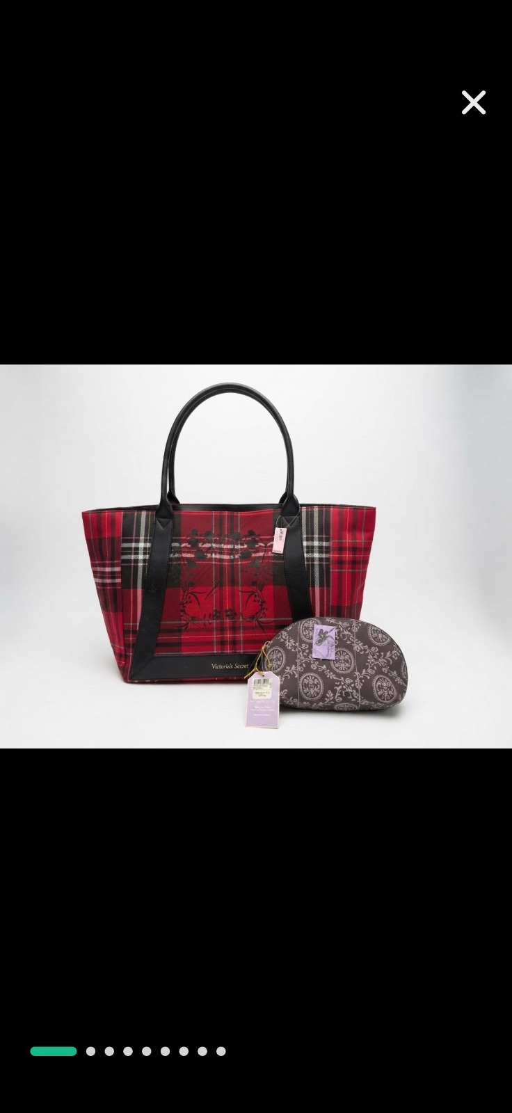 Sac victoria secret avec ticket ♥️♥️♥️