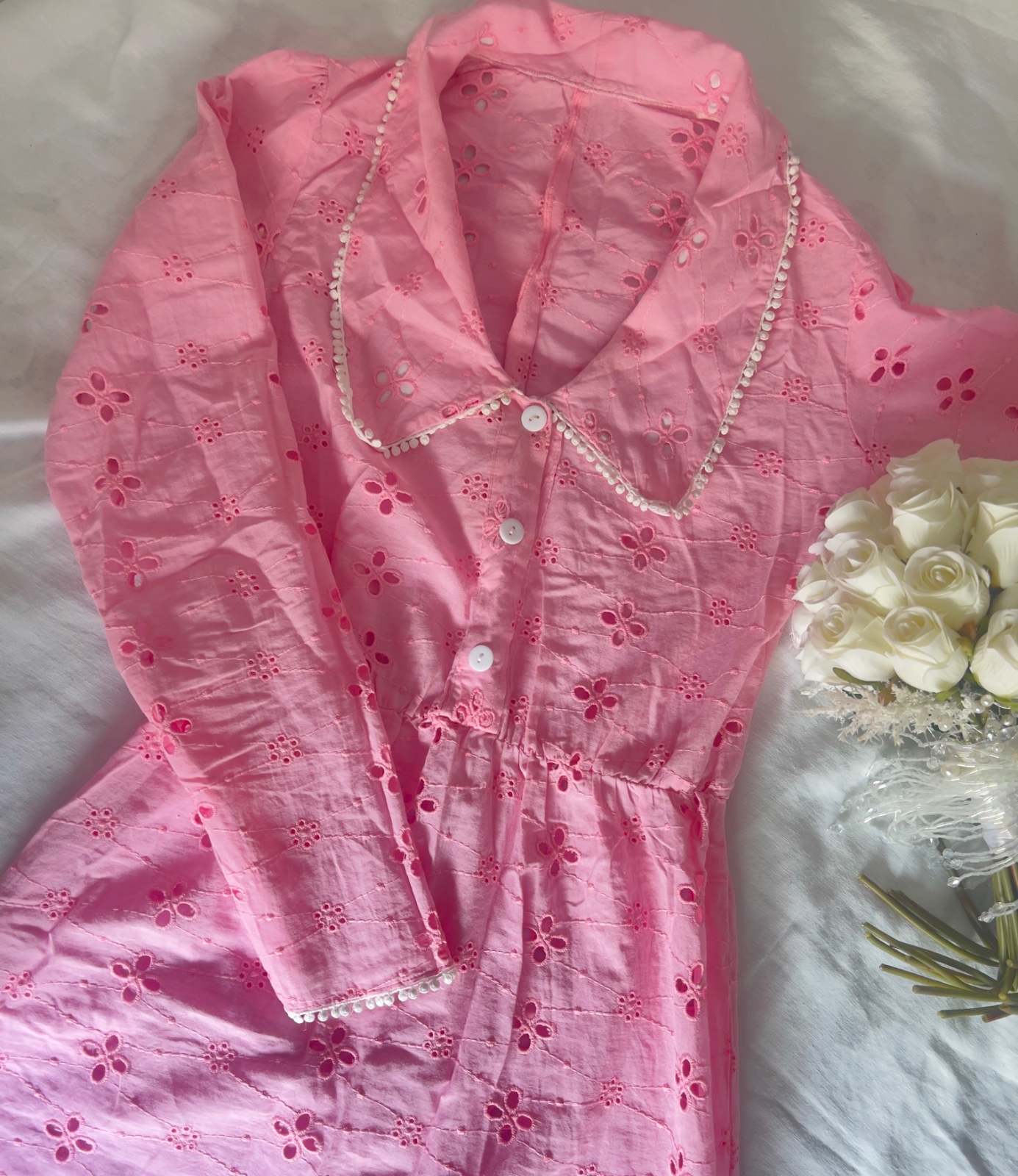 Robe rose