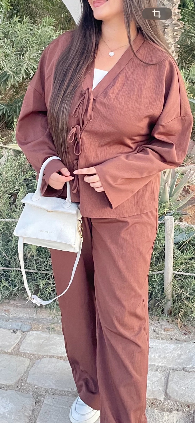 Set shein marron a vendre 