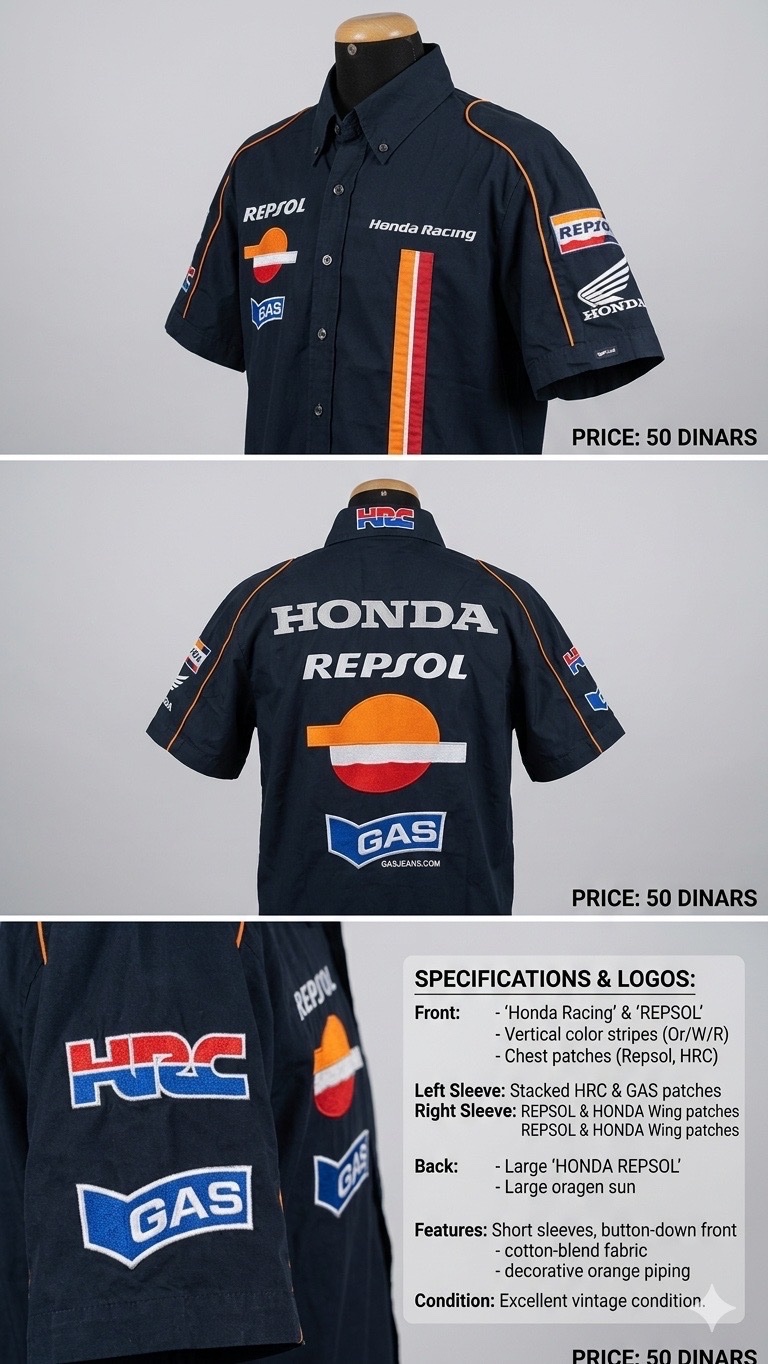 Chemise Honda Repsol