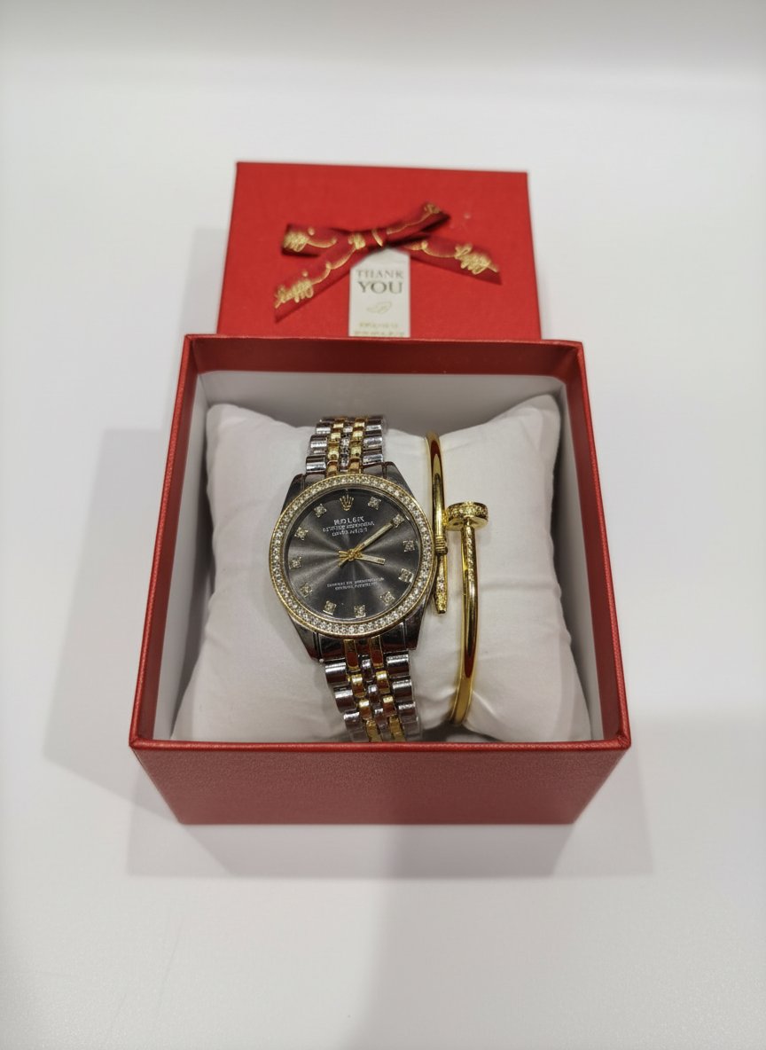 Montre w farda en acier inoxydable rolex