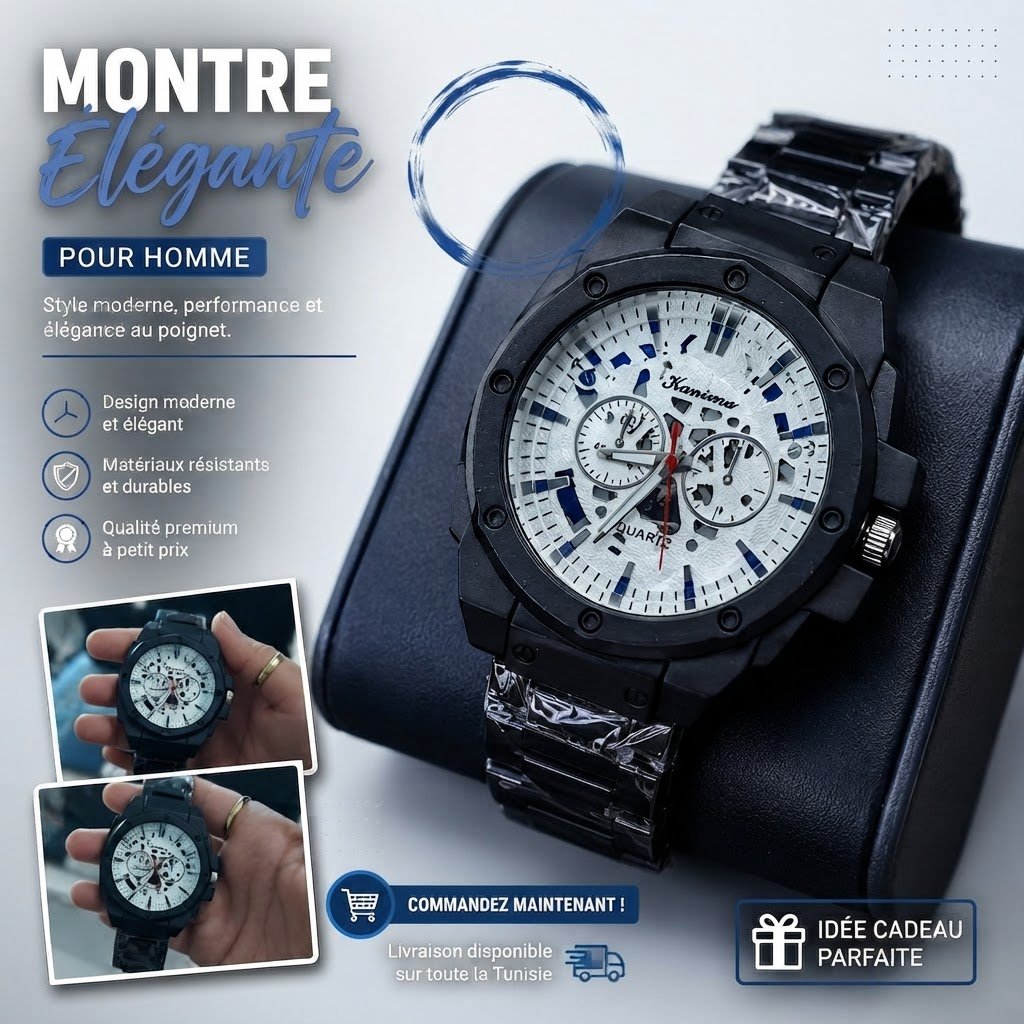 Montre homme disponible 
