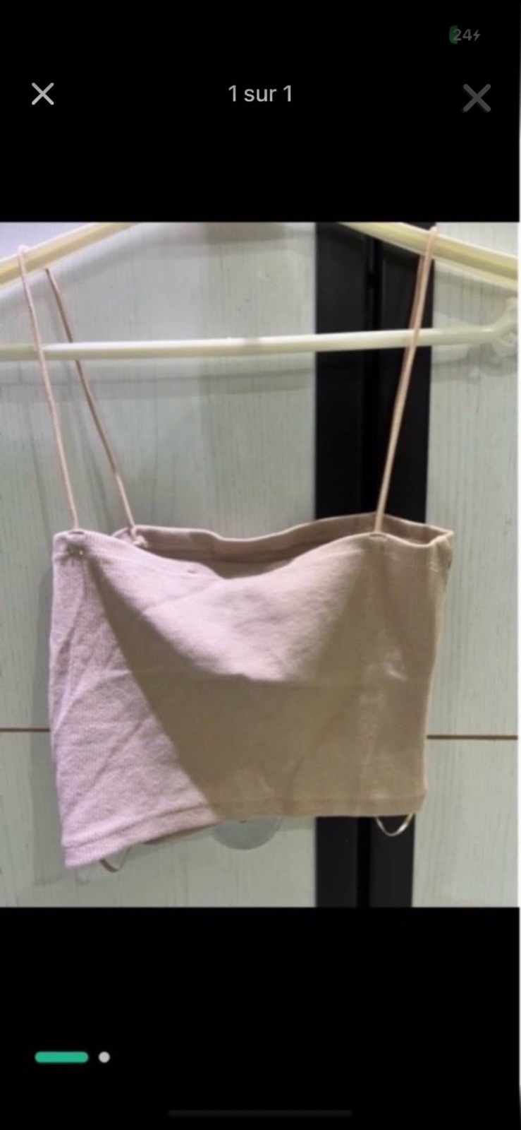 Crop top zara