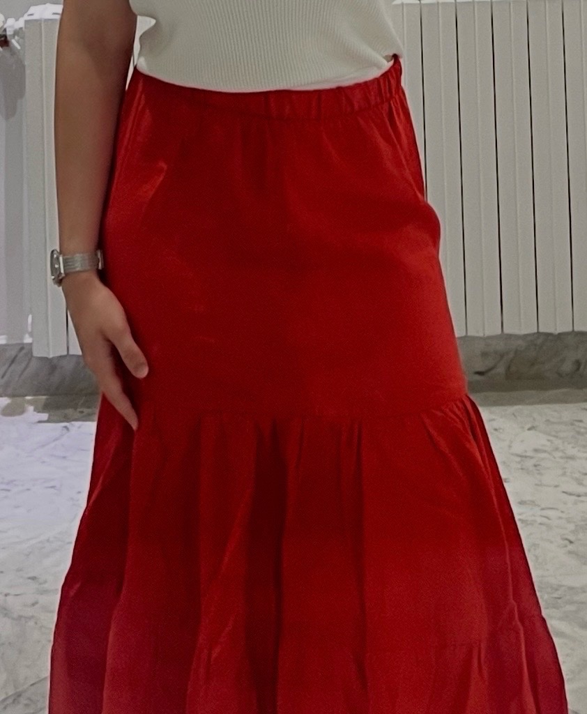 Jupe rouge