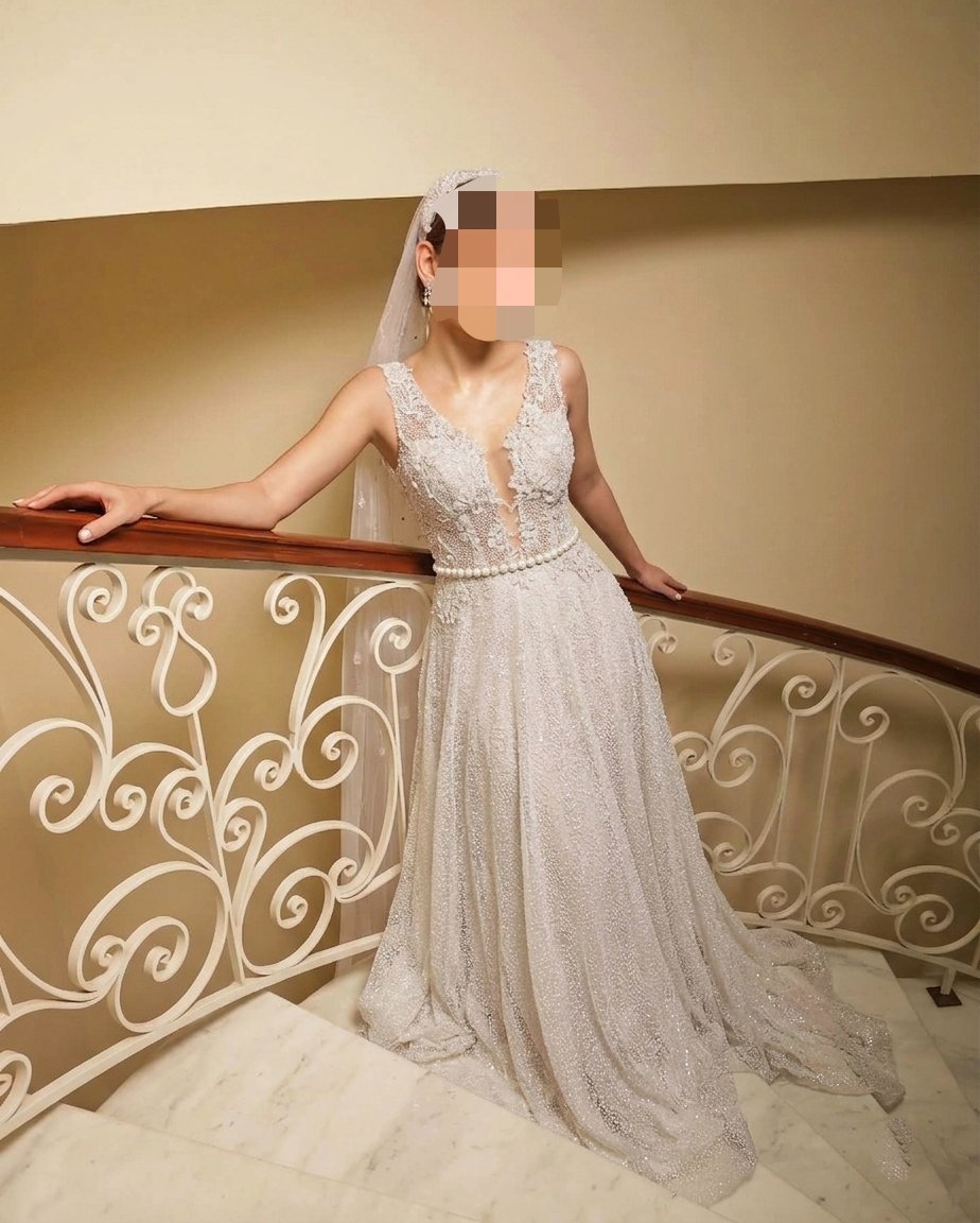 Robe fiançailles ou mariage simple taille 36"S"/38"M" 