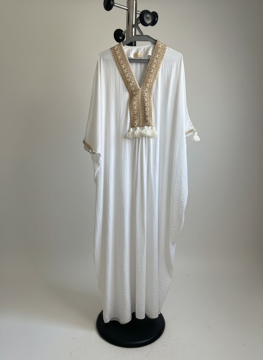 Magnifique Jebba de Création Tunisienne – "Al Risha" by Jihen Belkaid ✨