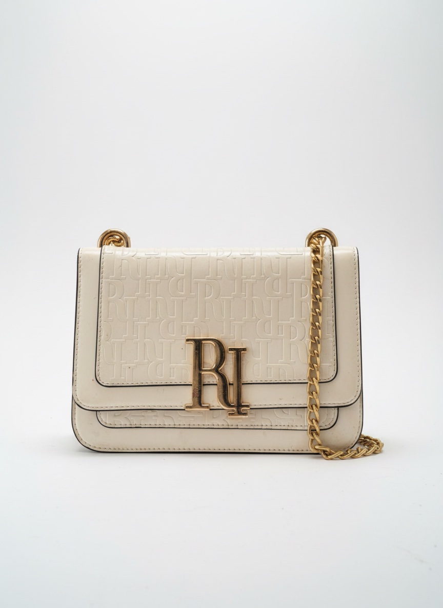 Sac à bandoulière crème - River Island