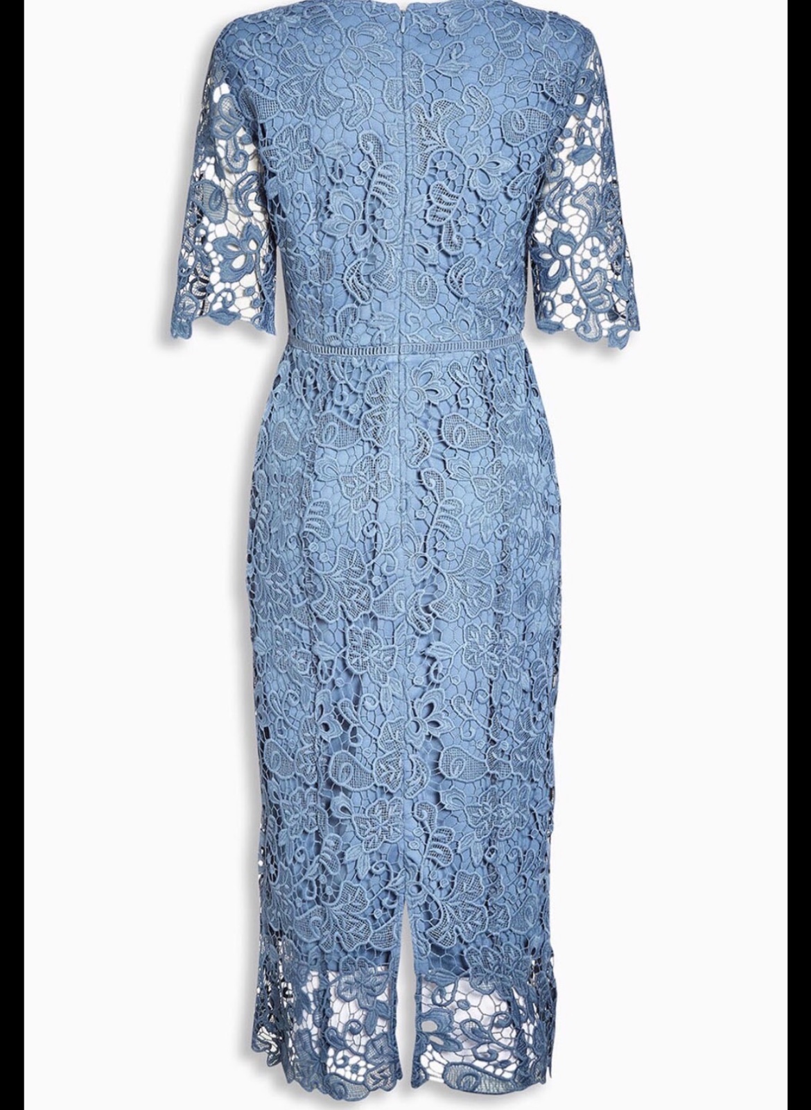 Robe en Guipure - Bleu Pastel