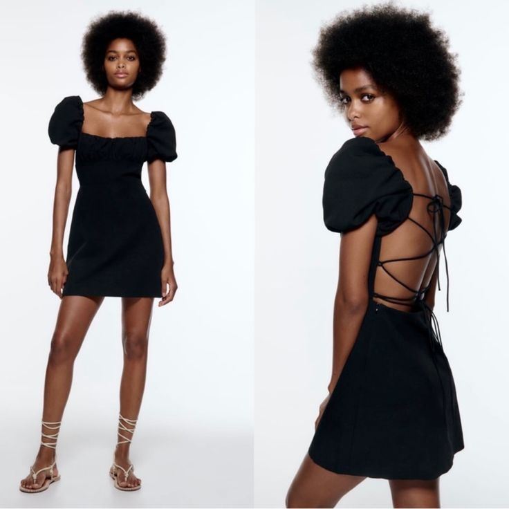Zara linen dress