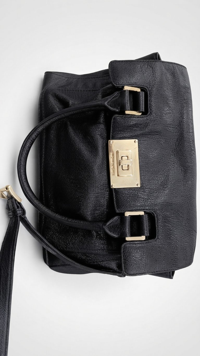 Sac à bandoulière noir MK