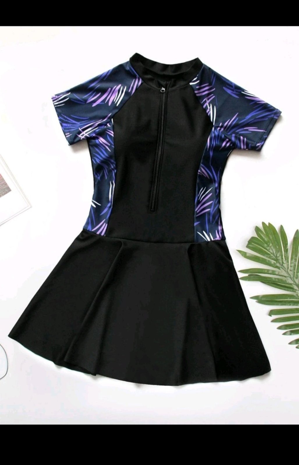 Robe Maillot de Bain SHEIN avec Short – Taille 36 / 38 (S-M)