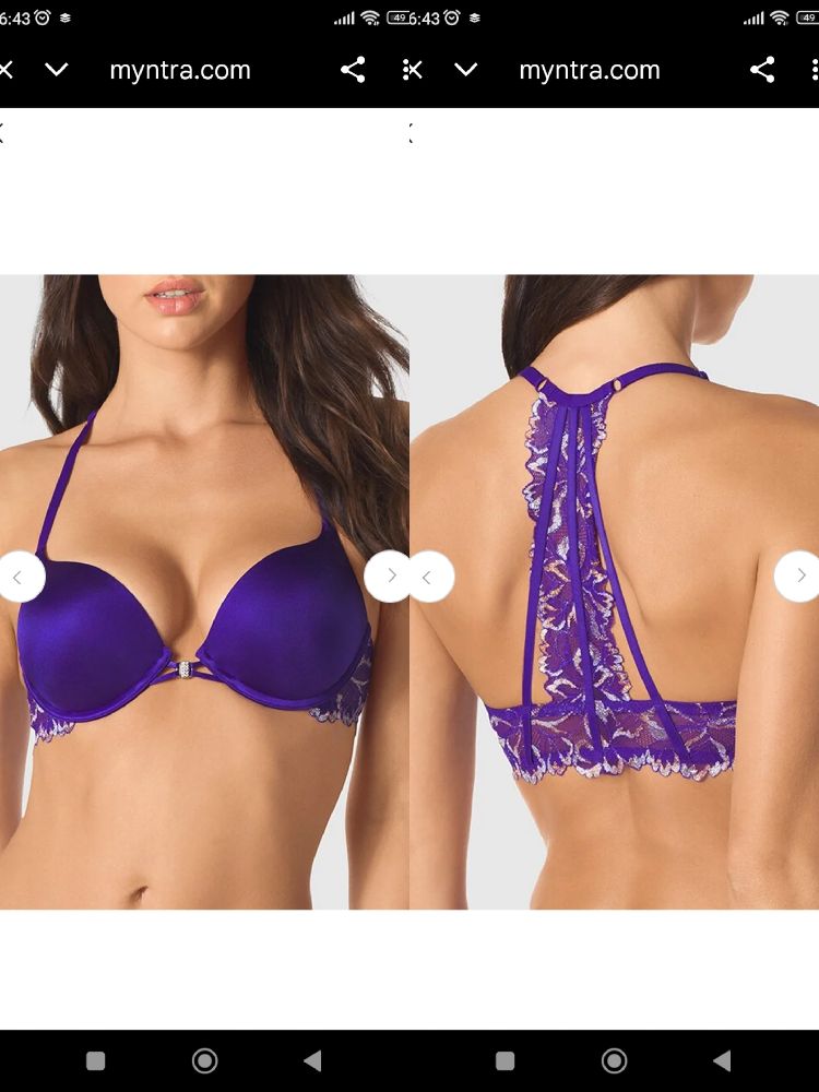 La Senza Front Closure Push UP Bra- Size- 36A❣️🍒