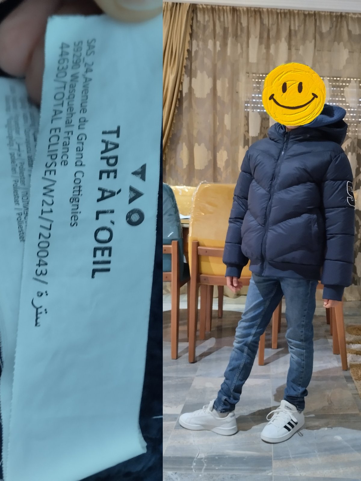 Manteau tape à l'oeil garçon très bon état 