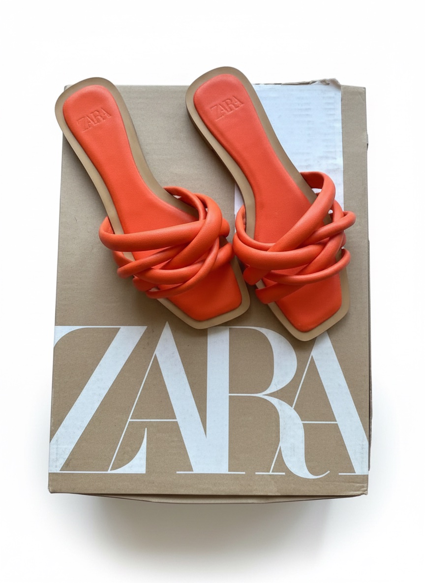 Sandale plat zara