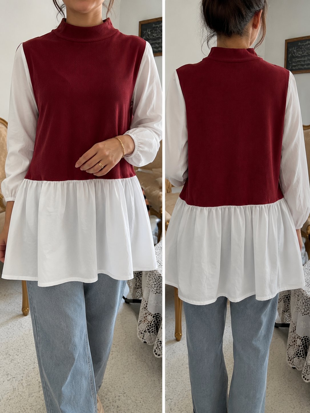 Pull manches longues 
