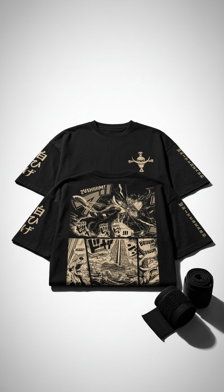 T shirt oversize whitebeard 