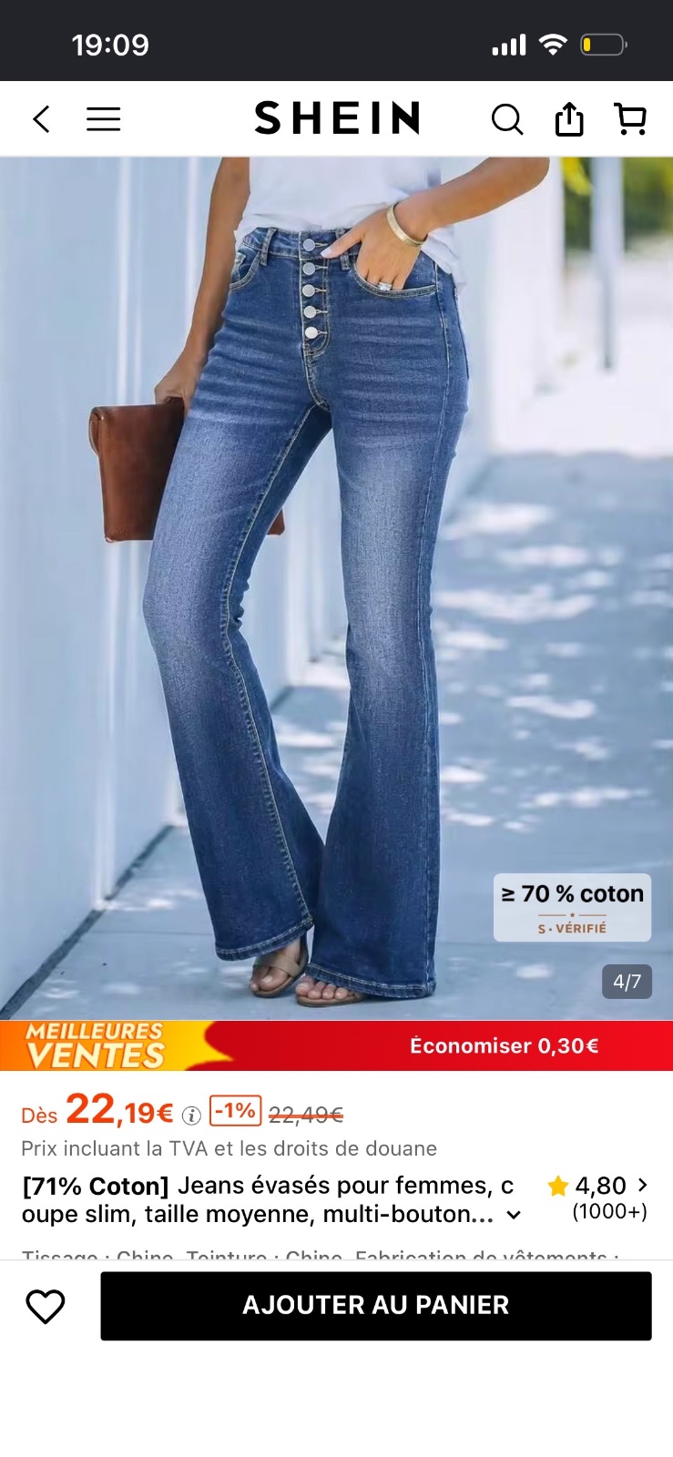 2 pantalons shein 