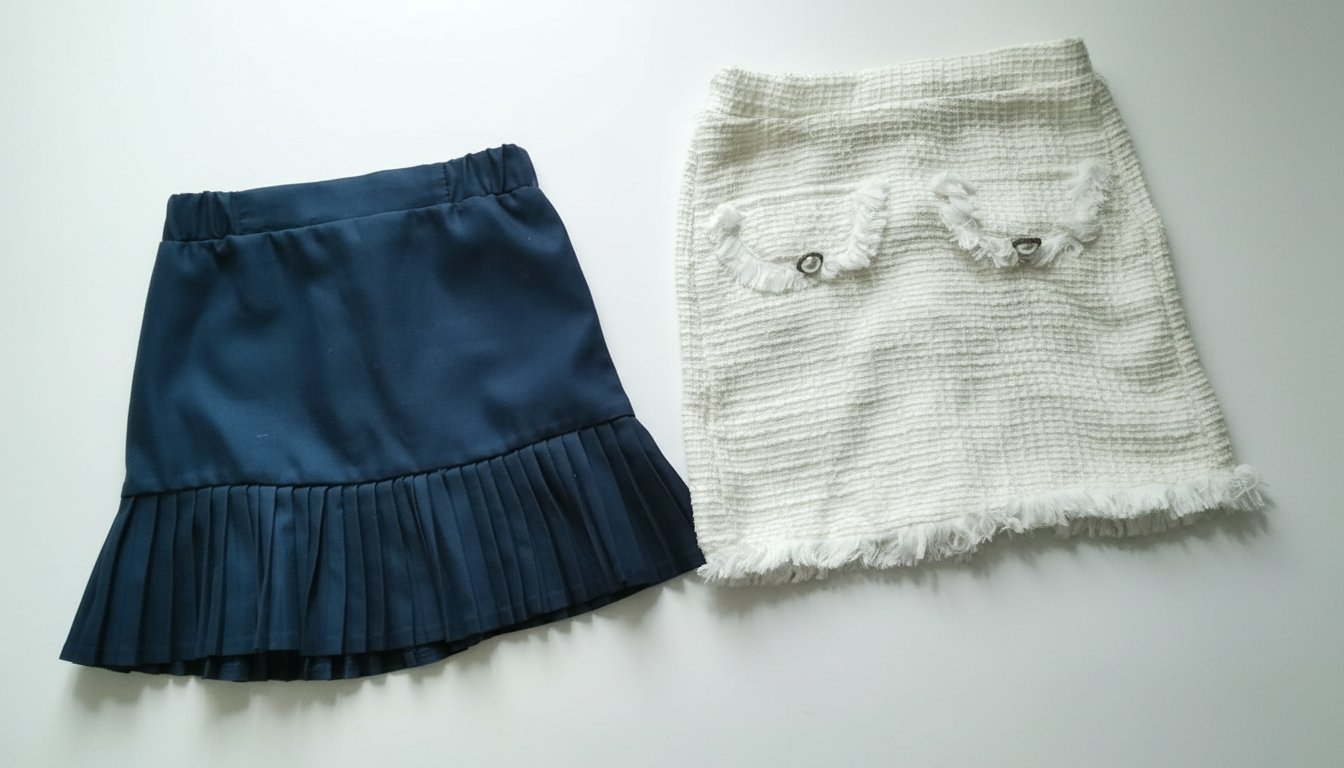 2 jupes stylées pour fille à 25 DT