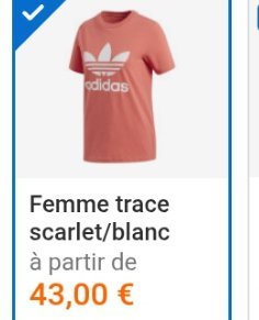 T-shirt Adidas Trefoil 💯 – qualité originale
