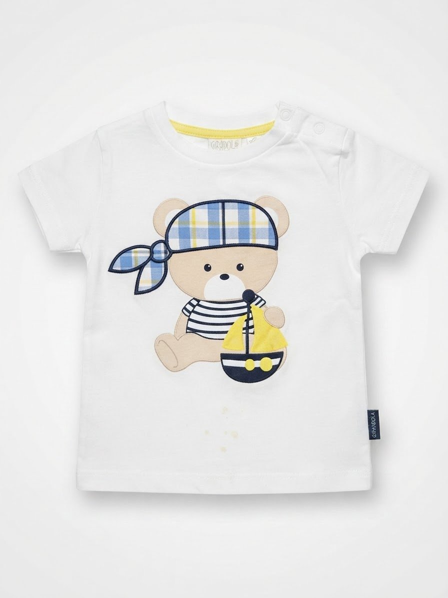 Pull taille 6mois de la marque Girandola en 100% coton