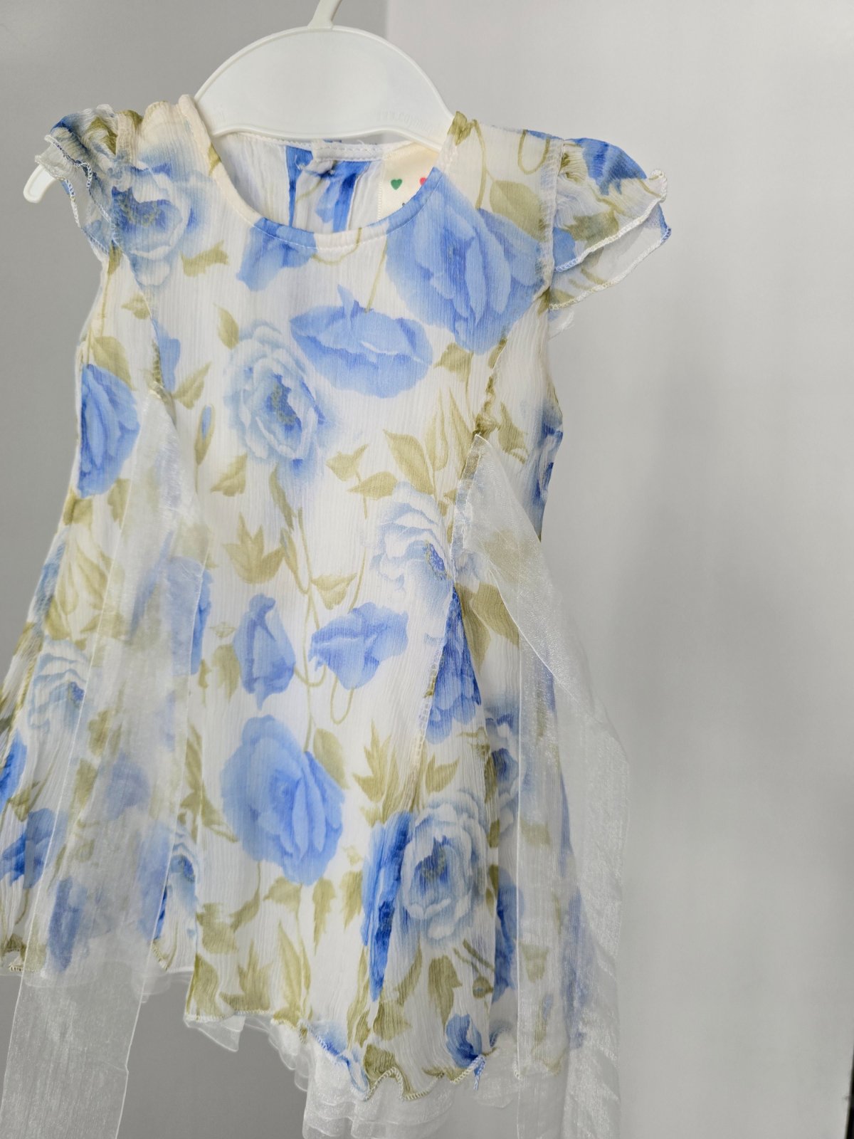 Robe taille 3 mois en soie avec doublure en coton