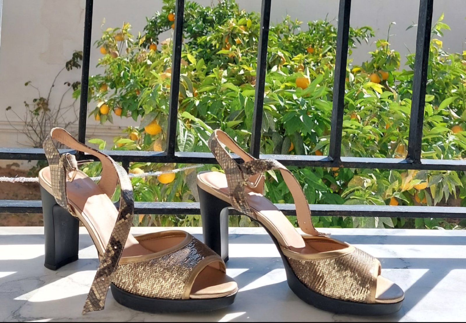 Sandales à talons  / GEOX / Pointure 40 / Excellent État (Portés une fois seulement)