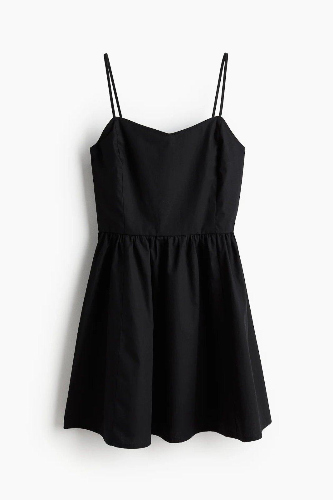 Robe Noire H&M / 100% Cotton / Taille M / Excellent État