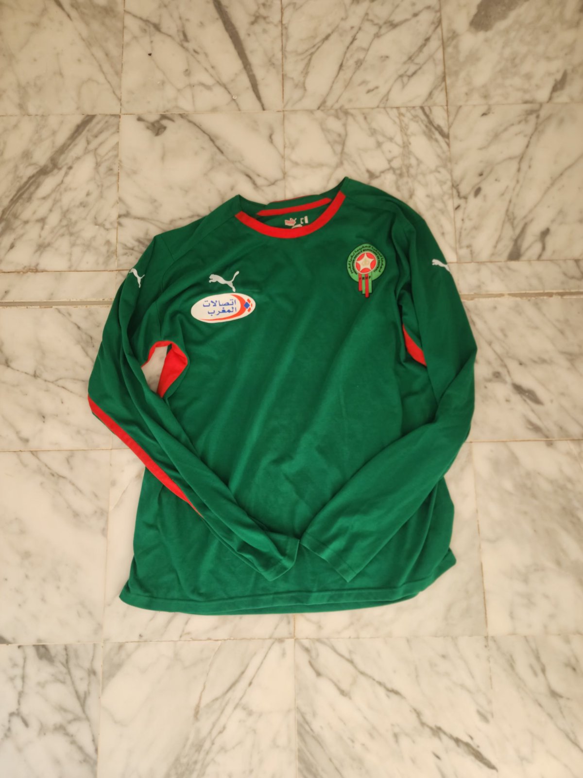 Sweatshirt Maroc 2008 Version Joueur