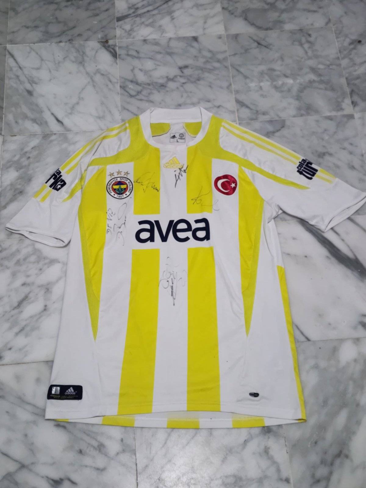 Fenerbahche 2007/08 Exterieur Signé