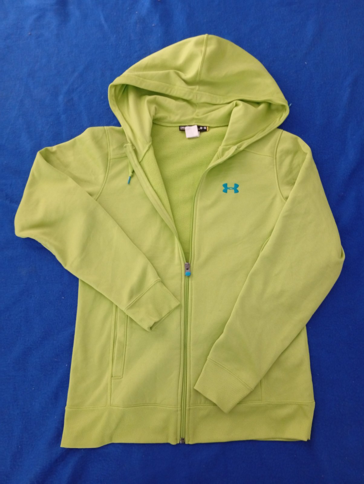 Veste Sport Under Armour ⚡ - Vert Néon - Taille S (Authentique)
