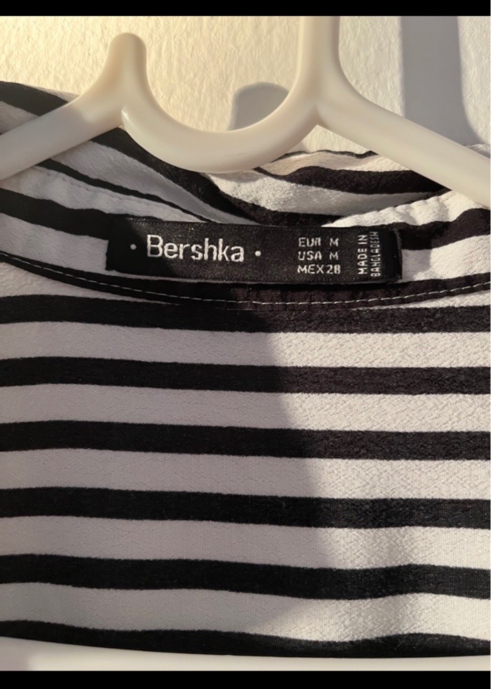 Chemise rayée en excellent état de la marque Bershka