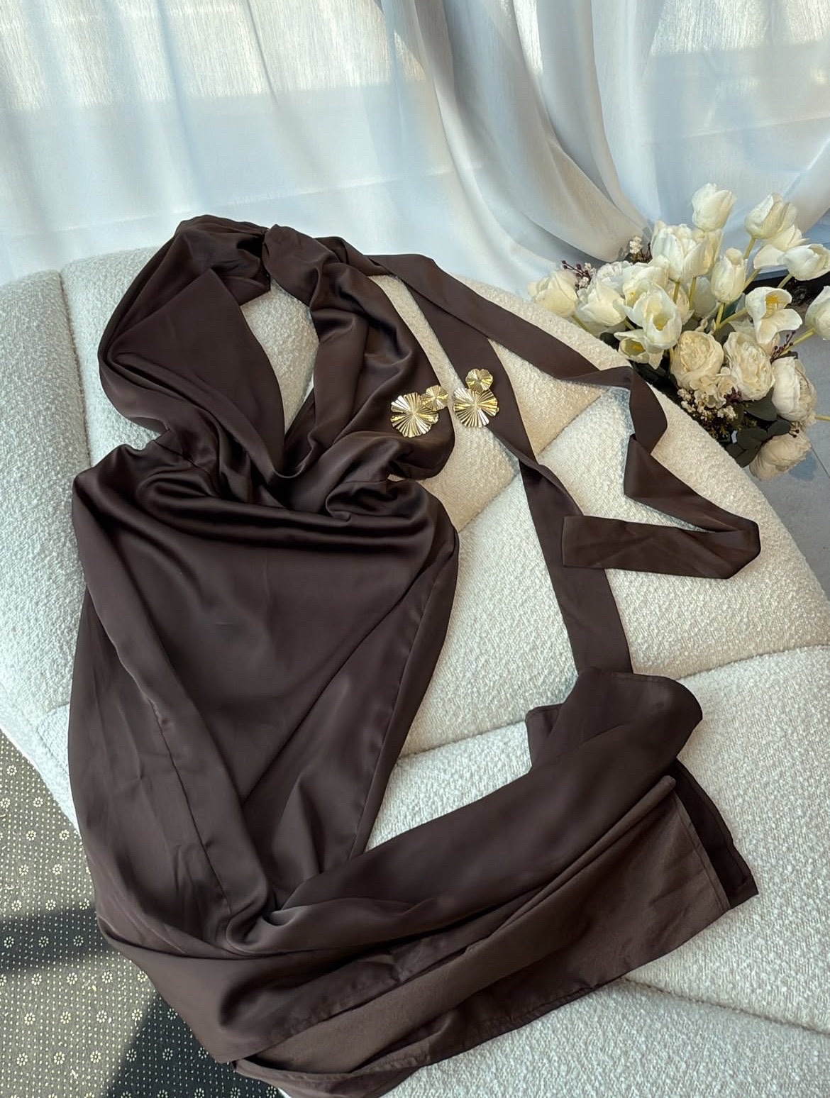 Robe marron 