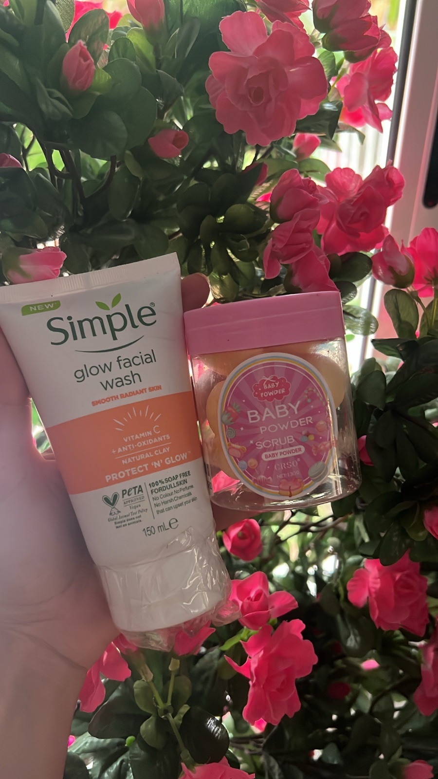 Scrub pour le corps et gel lavant visage vegan