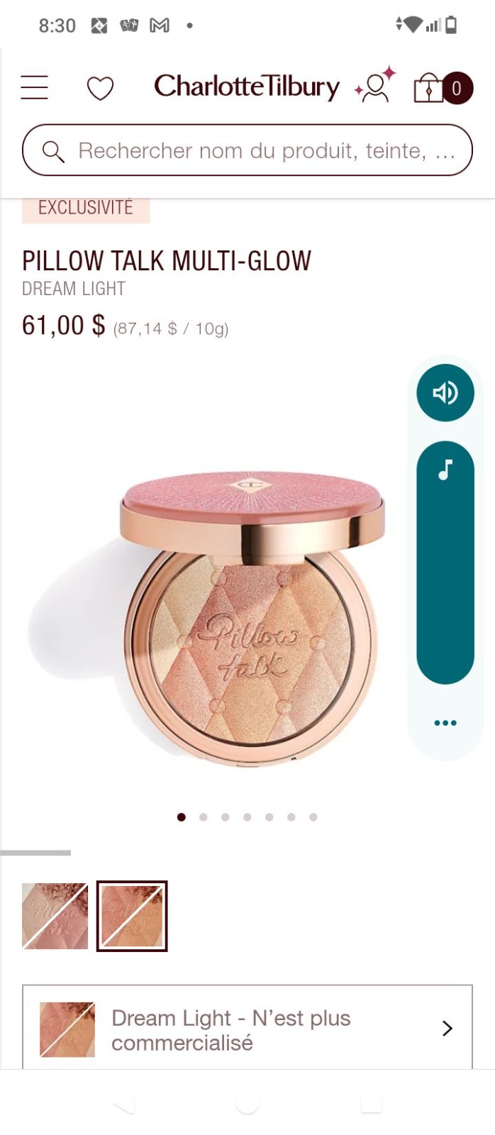 Highlighter Charlotte Tilbury Pillow Talk Multi-Glow 