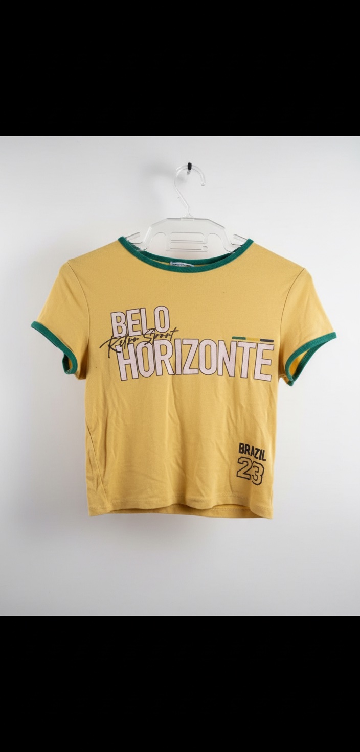 T_shirt brazil de marque bershka