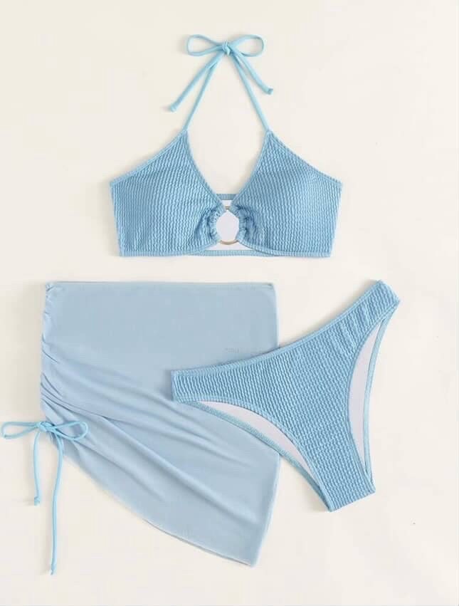 Bikini bleu shein