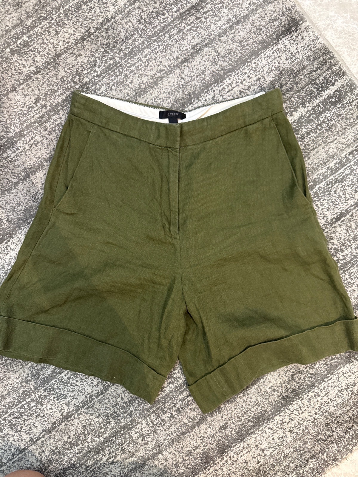 Short en lin j crew
