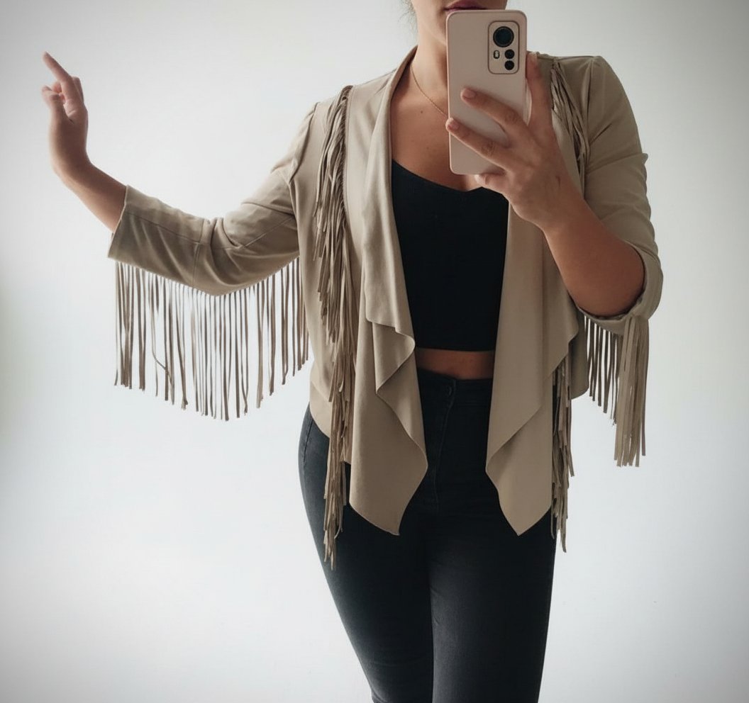 Vest à franges 