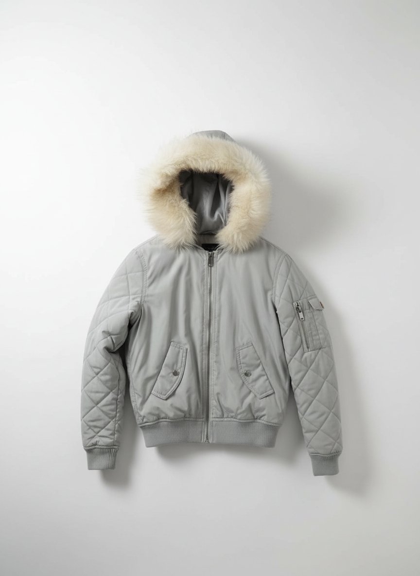 Bombers gris pour enfants 