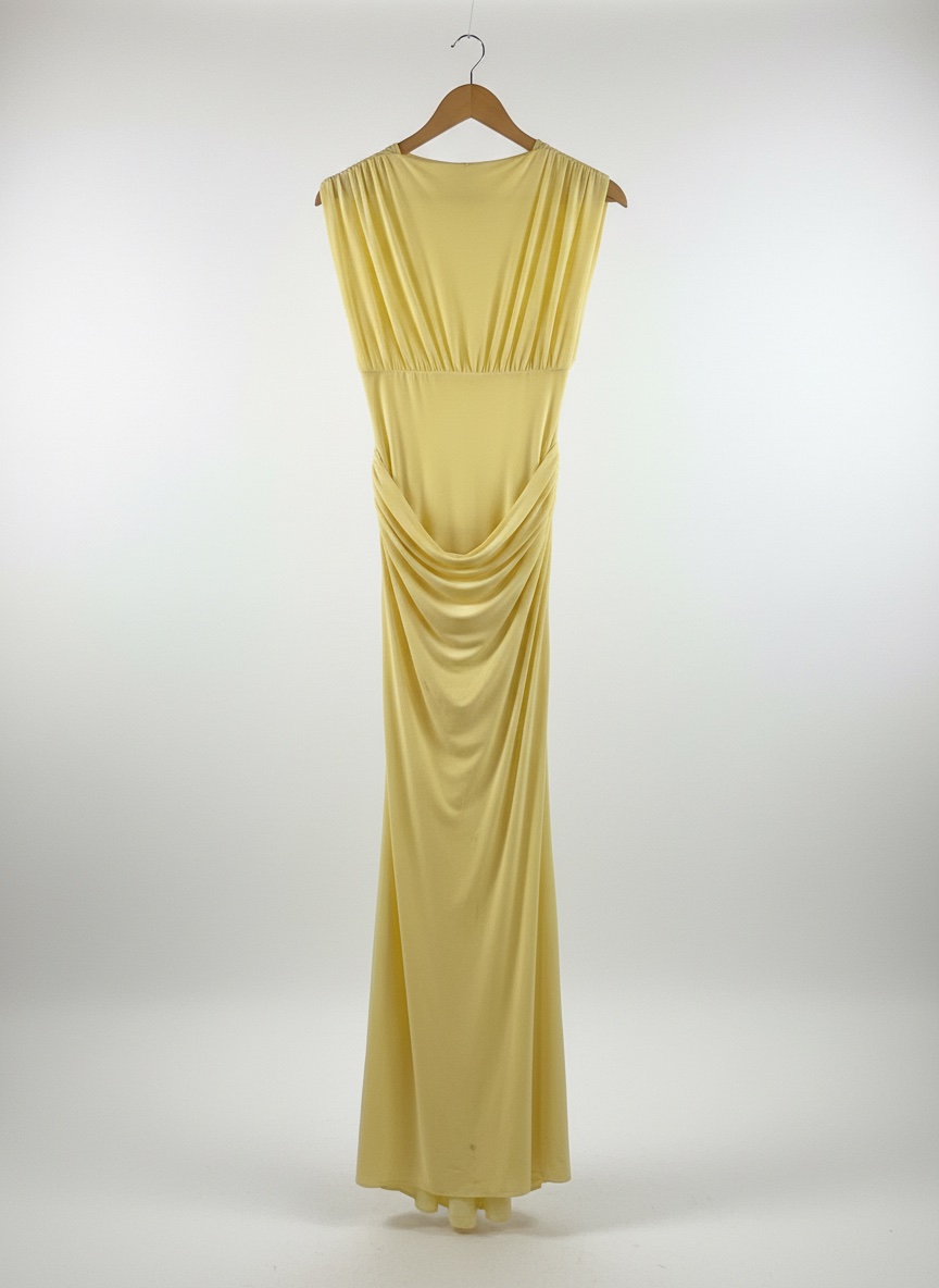 Robe longue butteryellow