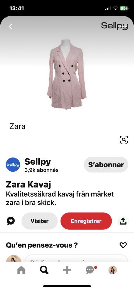 blazer zara