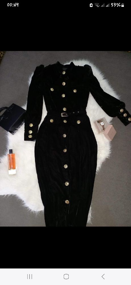 Robe velour 