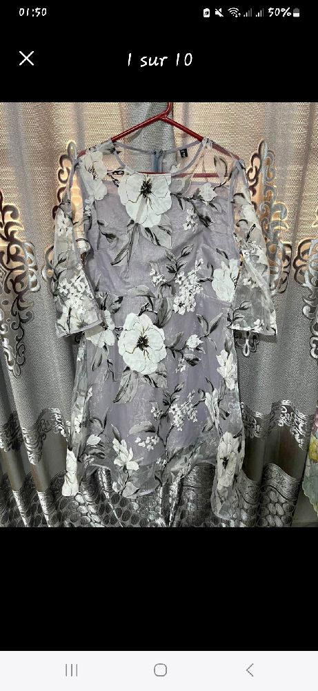 Robe fleuri
