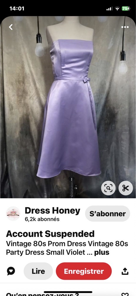 Robe de soirée