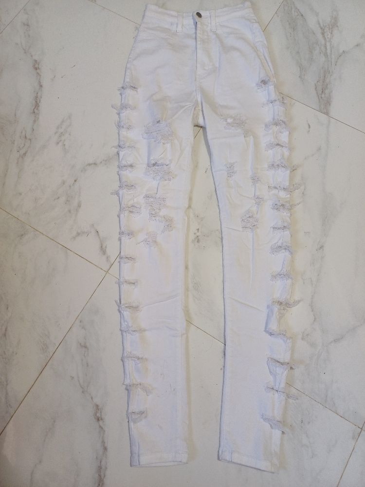 pantalon taille haute 