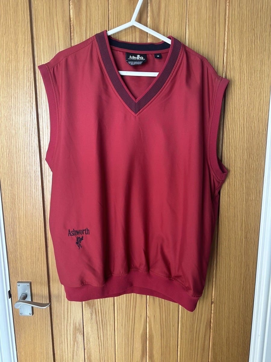 Un haut sans manches rouge de la marque Ashworth xxl  tres bon état